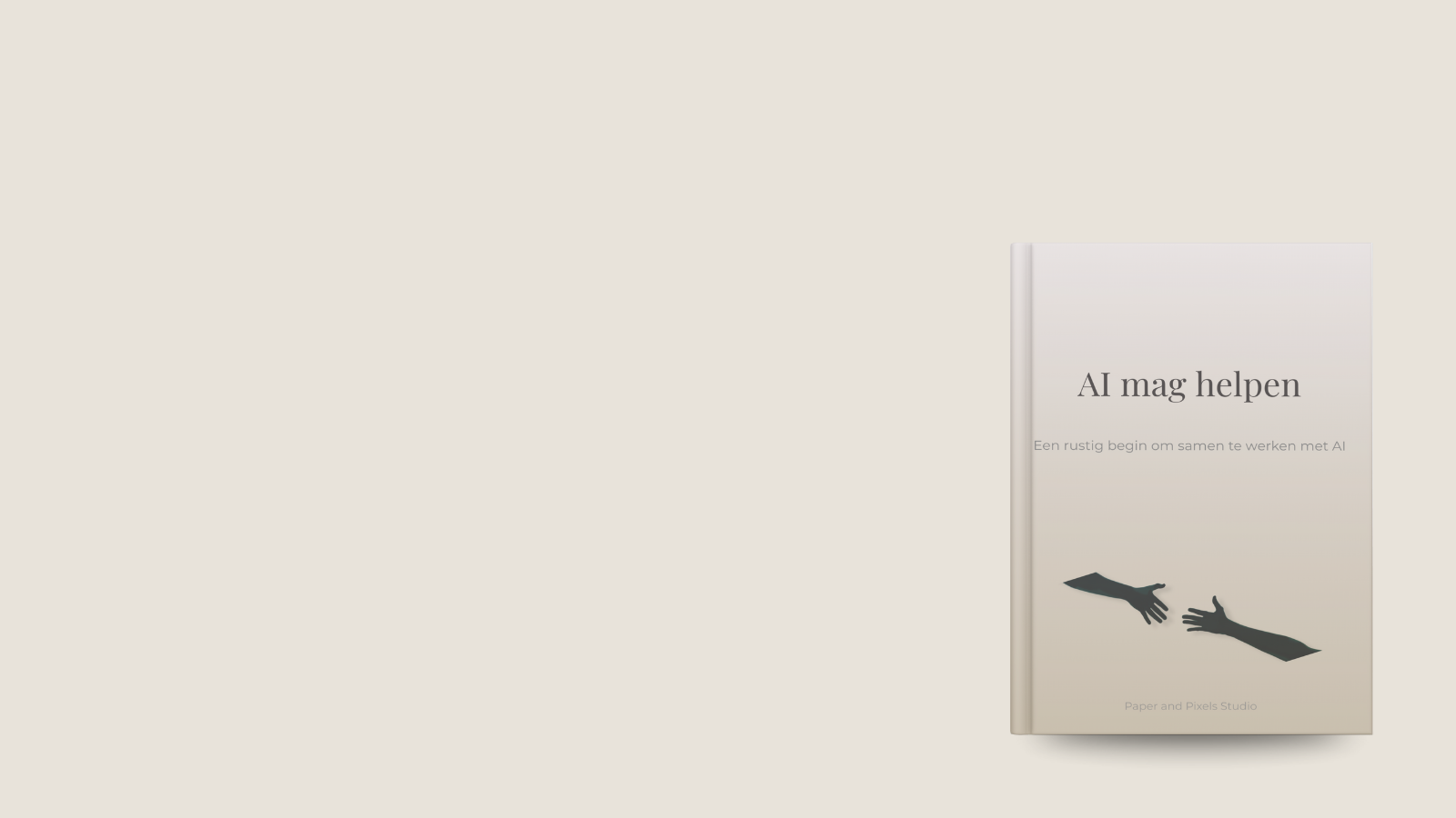 Boekcover AI mag helpen